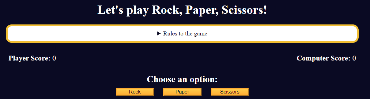 Rock Scissor Paper Games